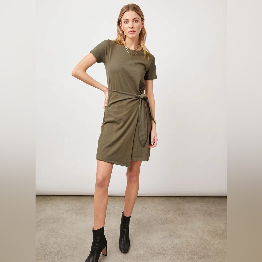 Rails Edie tie waist tshirt dress
